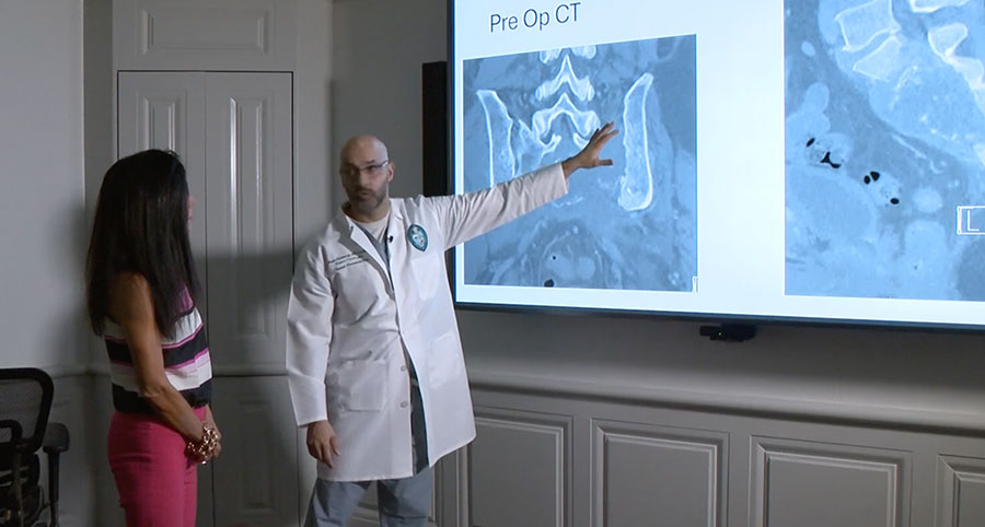 Featured image for “Augmented Reality in spine surgery helps patients walk again after debilitating conditions”